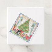 Onder de kerstboom cadeau Labels (In situ)