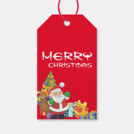 Onder de kerstboom  cadeaulabel