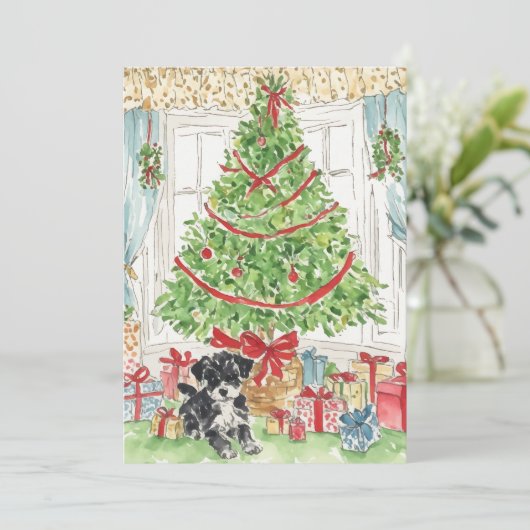 Onder de kerstboom Kaarten (Staand voorkant)