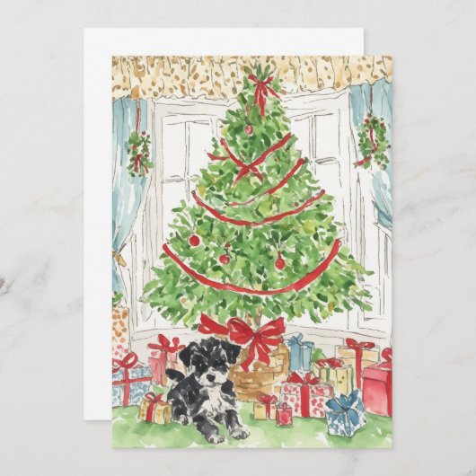 Onder de kerstboom Kaarten (Voorkant / Achterkant)