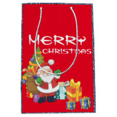 Onder de kerstboom medium cadeauzakje (Voorkant)