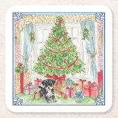 Onder de kerstboom Onderzetters (Voorkant)