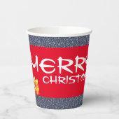 Onder de kerstboom papieren bekers (Links)