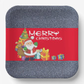 Onder de kerstboom papieren bordje (Voorkant)