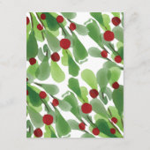 Onder de Kerstmis-mistletoe Gasteninformatie Informatiekaartje (Achterkant)