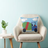 Onder de Kinder Cement Truck Pillow Kussen (Stoel)