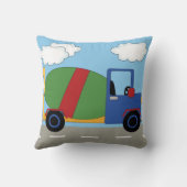 Onder de Kinder Cement Truck Pillow Kussen (Achterkant)