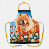 ONDER DE KLAPROZEN Chow Chow Schort (Voorkant)