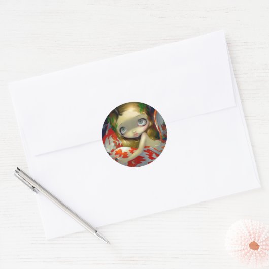 "Onder de Koi" Sticker (Envelop)