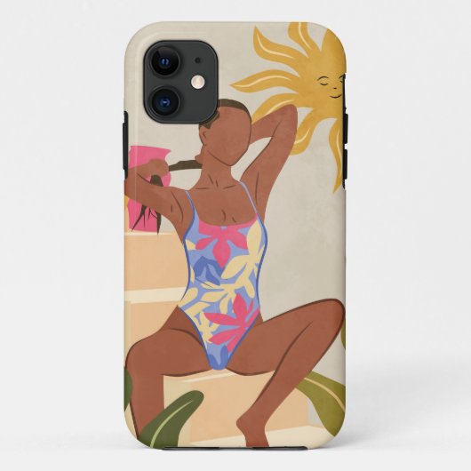 Onder de lachende zon Case-Mate iPhone case (Achterkant)