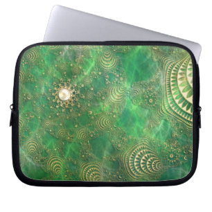 Onder de laptophoes van het Emerald Zee Laptop Sleeve