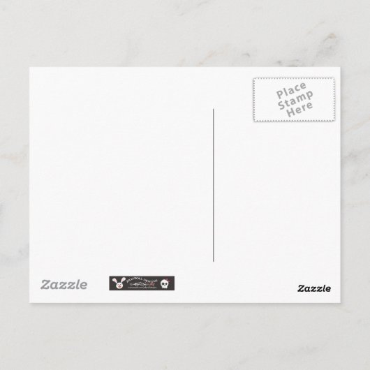 Onder de maan briefkaart (Achterkant)