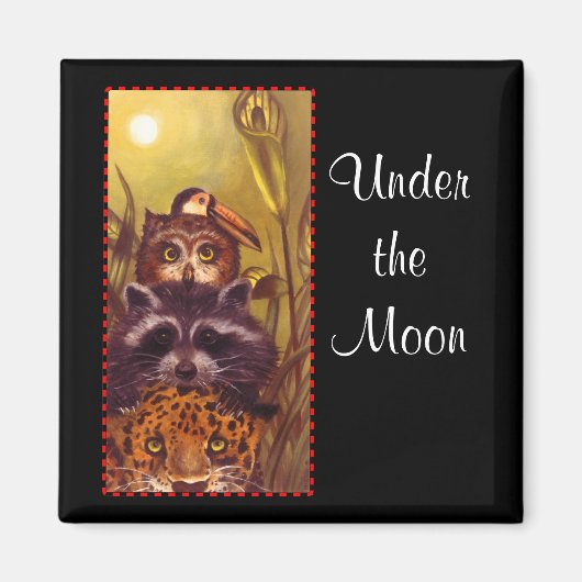 Onder de maan magneet (Voorkant)