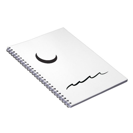 Onder de maan notitieboek (Rechterzijde)