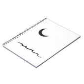 Onder de maan notitieboek (Linkerzijde)