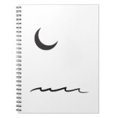 Onder de maan notitieboek (Voorkant)