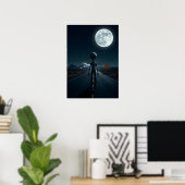 Onder de maangloed: de UFO-crashlanding Poster (Thuiskantoor)