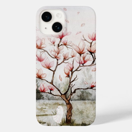 Onder de Magnolia boom Case-Mate iPhone Case (Achterkant)