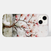 Onder de Magnolia boom Case-Mate iPhone Case (Achterkant (horizontaal))