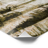 Onder de Magnolia boom Perfect Poster (Hoek)