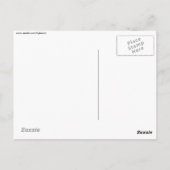 Onder de microscoop bevruchte eicellen briefkaart (Achterkant)