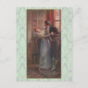 Onder de Mistletoe Briefkaart