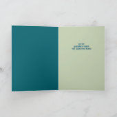 Onder de Mistletoe Feestdagen Kaart (Binnen)