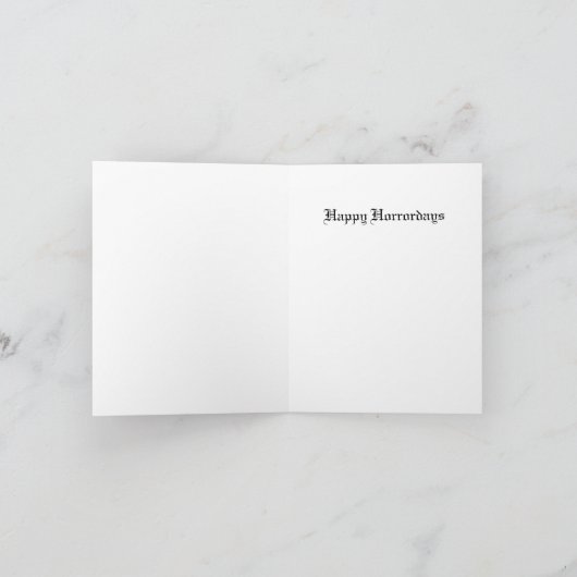 Onder de Mistletoe Kaart (Binnen)