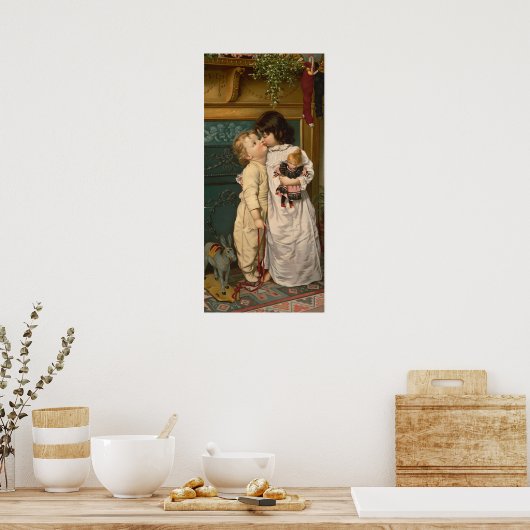 Onder de Mistletoe | Knapp & Co. Poster (Keuken)