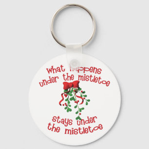 Onder de Mistletoe Sleutelhanger