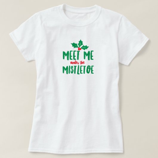 Onder de Mistletoe T-Shirt (Design voorkant)