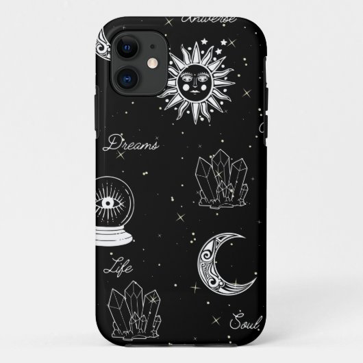Onder de Moon Celestial iPhone 11 Telefoon Case (Achterkant)
