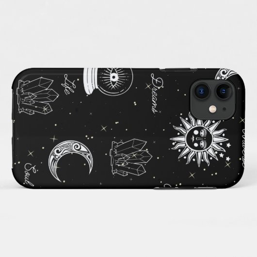 Onder de Moon Celestial iPhone 11 Telefoon Case (Achterkant (horizontaal))