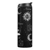 Onder de moon Celestial Thermal Tumbler Thermosbeker (Gedraaid links)