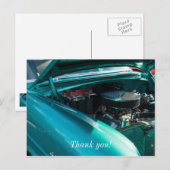 Onder de Motorkap Briefkaart (Voorkant / Achterkant)