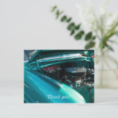 Onder de Motorkap Briefkaart (Staand voorkant)