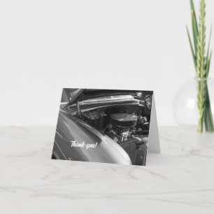 Onder de motorkap dank u kaart