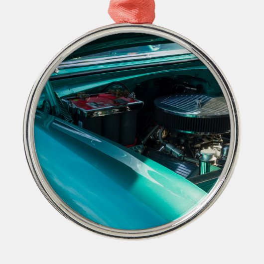 Onder de Motorkap Metalen Ornament (Voorkant)