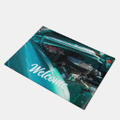 Onder de motorkap welkomstdeurmat deurmat (Schuin)