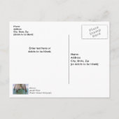 Onder de Navarre Beach Pier Dank je Ansichtkaart Briefkaart (Achterkant)