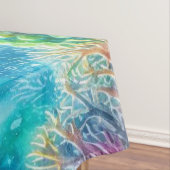 Onder de oceaan zee schildpad tafelkleed (Voorbeeld)