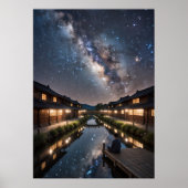 Onder de omhelzing van de Melkweg Poster (Voorkant)