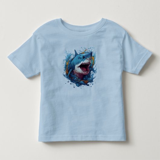 Onder de oppervlakte: Shark Styles Kinder Shirts (Voorkant)