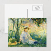 Onder de Orangetree van Berthe Morisot Briefkaart (Voorkant / Achterkant)