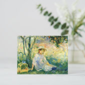 Onder de Orangetree van Berthe Morisot Briefkaart (Staand voorkant)