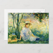 Onder de Orangetree van Berthe Morisot Briefkaart (Voorkant / Achterkant)
