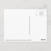 Onder de Paardse kastanjeboom Mary Cassatt Briefkaart (Achterkant)