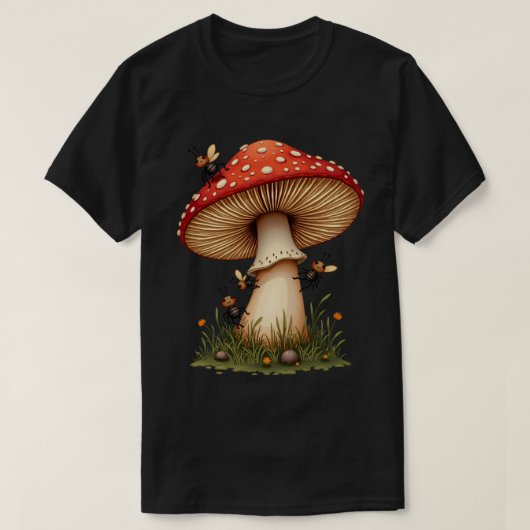 Onder de Paddenstoel T-shirt (Design voorkant)