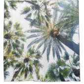 Onder de palmbomen #7 #tropical #wall #art douchegordijn (Voorkant)