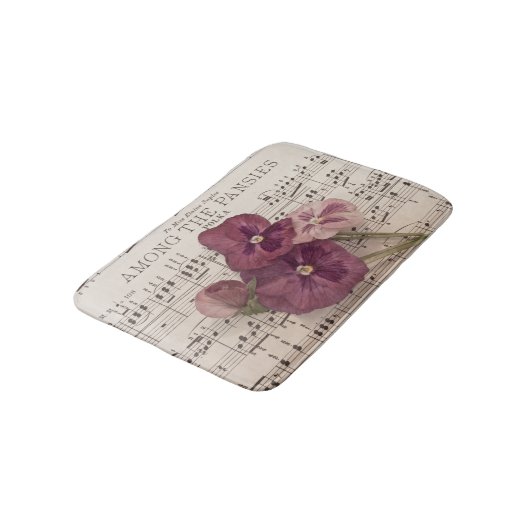 Onder de Pansies Badmat (Gekanteld)